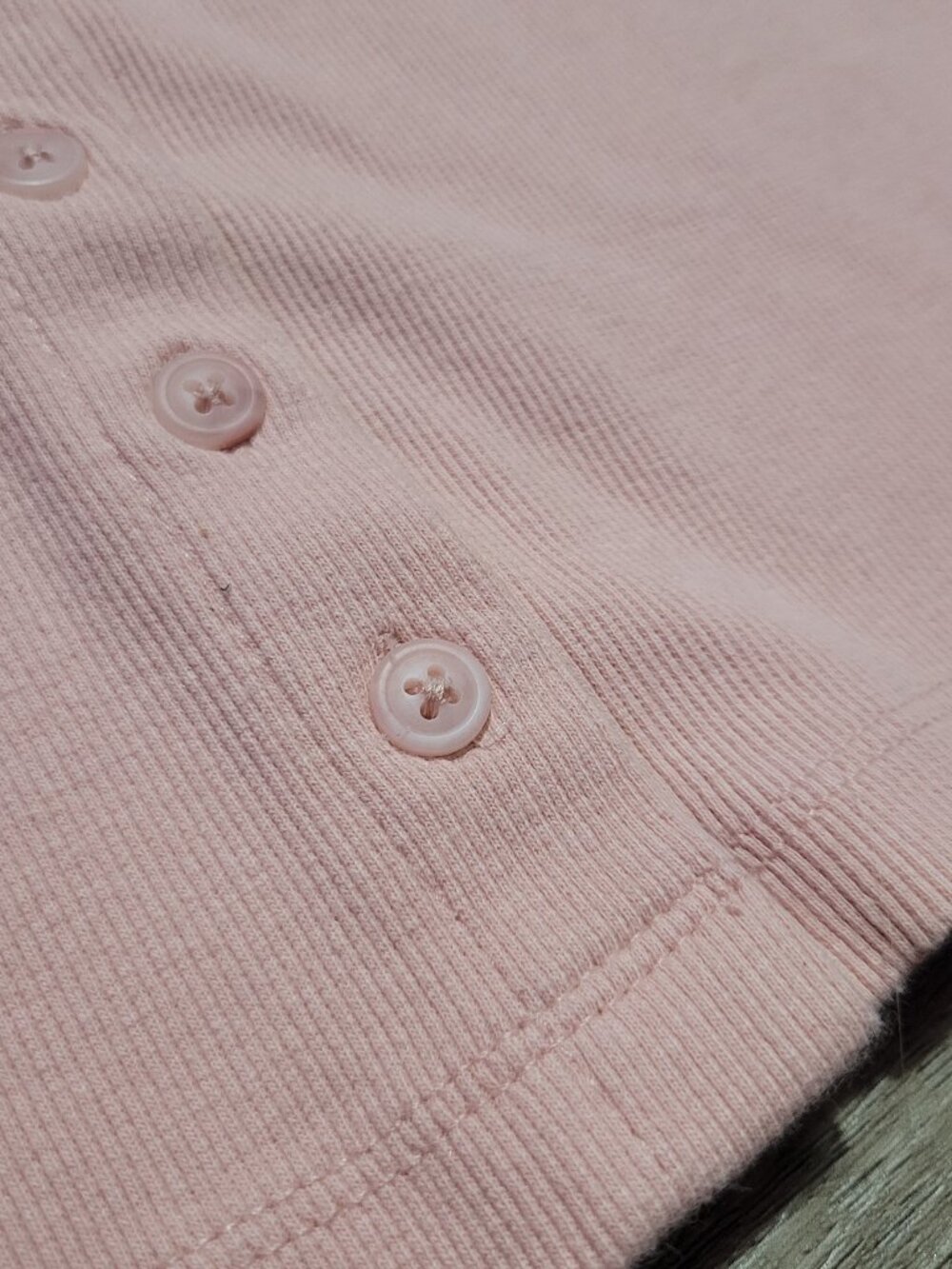 Universal Thread Button Up Baby Tee - Picture 7 of 8